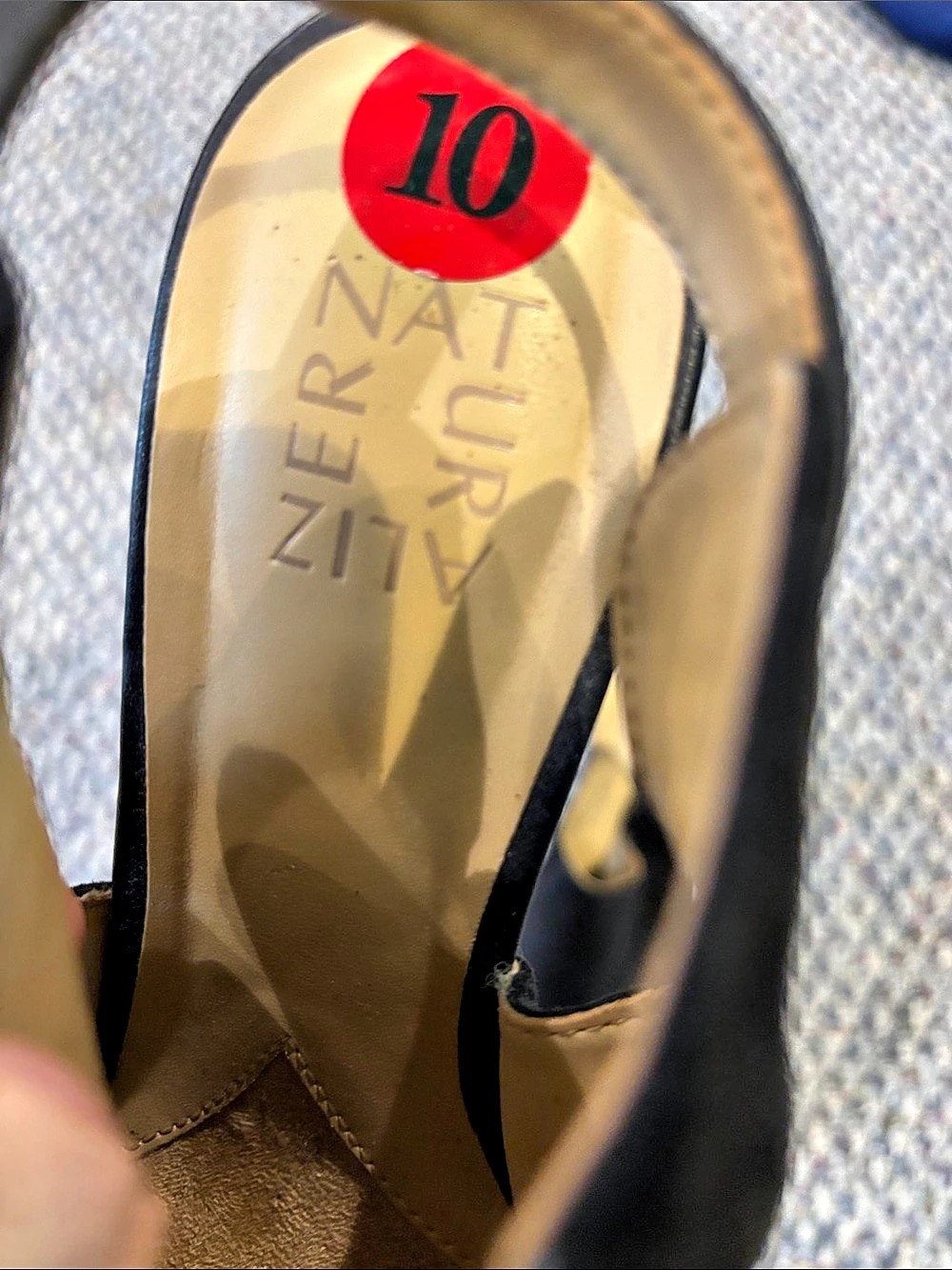 Naturalizer Black Heels US 10